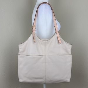 Michael Kors leather tote bag